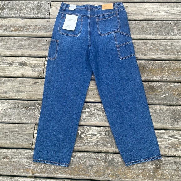 Monkey Ride Jeans NWT! High-Rise Carpenter Dad Jeans - Picture 10 of 14